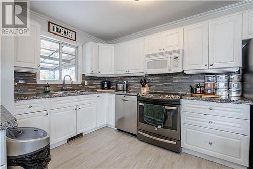 2402 Edgar Street, Cornwall, ON - Indoor Photo Showing Kitchen With Double Sink