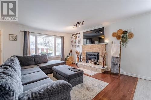 2402 Edgar Street, Cornwall, ON - Indoor Photo Showing Living Room With Fireplace