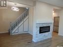 405 D Avenue S, Saskatoon, SK  - Indoor Photo Showing Other Room With Fireplace 