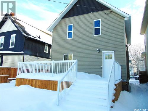 405 D Avenue S, Saskatoon, SK - Outdoor With Deck Patio Veranda With Exterior