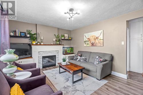 673 Piccadilly Street, London, ON - Indoor Photo Showing Living Room With Fireplace