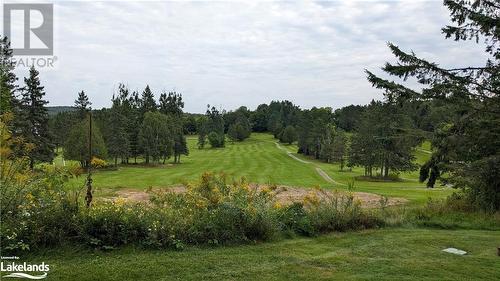 View from deck - 1235 Deerhurst - Greens Drive Unit# 31-101, Huntsville, ON - Outdoor With View