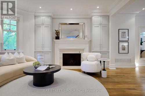 463 Spadina Road, Toronto, ON - Indoor Photo Showing Living Room With Fireplace