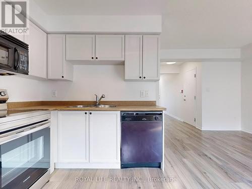 2 - 595 Dundas Street W, Mississauga, ON - Indoor Photo Showing Kitchen With Double Sink