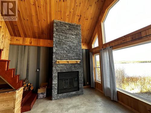 0 Little Joe Glodes Pond, Millertown Junction, NL - Indoor Photo Showing Living Room With Fireplace