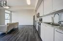 253 Albert Street Unit# 306, Waterloo, ON  - Indoor Photo Showing Kitchen With Stainless Steel Kitchen With Double Sink 