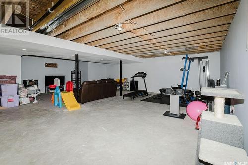 555 Elevator Road, Wakaw, SK - Indoor Photo Showing Gym Room