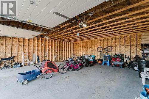 555 Elevator Road, Wakaw, SK - Indoor Photo Showing Garage