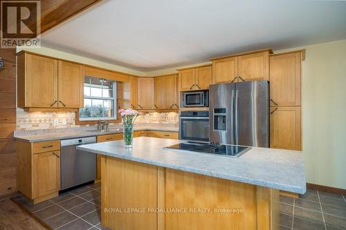 1024 County Road 19, Prince Edward County (Ameliasburgh), ON - Indoor Photo Showing Kitchen With Stainless Steel Kitchen