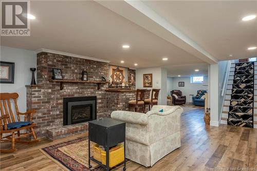 3238 Rte. 475, Bouctouche, NB - Indoor Photo Showing Living Room With Fireplace