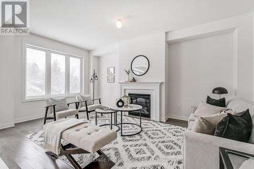 291 Trillium Court, Shelburne, ON - Indoor Photo Showing Living Room With Fireplace