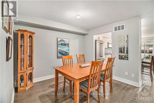 212 Purchase Crescent, Ottawa, ON - Indoor Photo Showing Dining Room