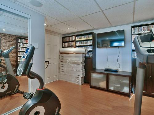 Bedroom - 26 Rue Amireault, L'Épiphanie, QC - Indoor Photo Showing Gym Room