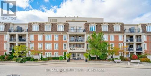 306 - 4620 Highway 7, Vaughan, ON - Outdoor With Balcony With Facade