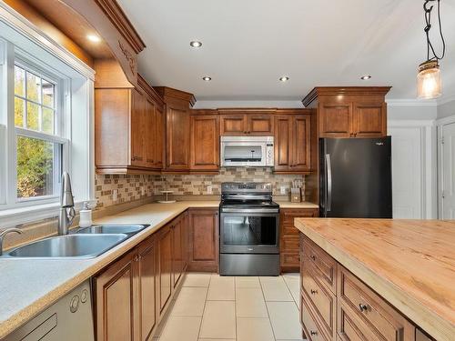 Kitchen - 73 Rue Donaldson, Shannon, QC - Indoor Photo Showing Kitchen With Double Sink