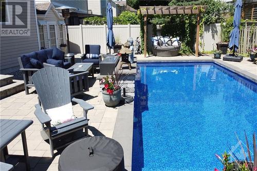 4 Pelee Street, Kanata, ON - Outdoor With In Ground Pool