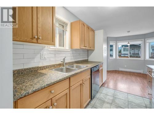 763 Kamloops Avenue Unit# 101, Penticton, BC - Indoor Photo Showing Kitchen With Double Sink