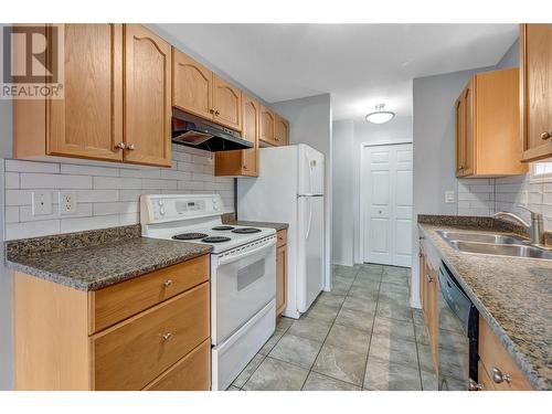 763 Kamloops Avenue Unit# 101, Penticton, BC - Indoor Photo Showing Kitchen With Double Sink