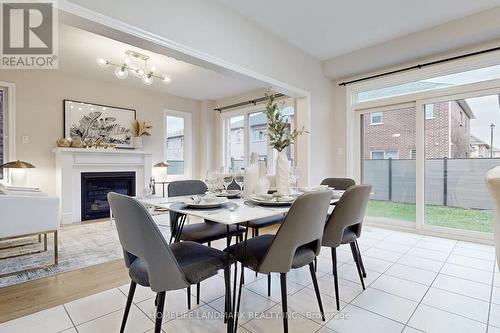 45 Willow Street, Markham, ON - Indoor Photo Showing Dining Room With Fireplace