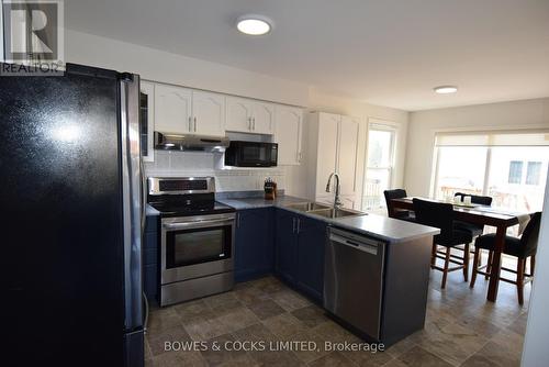 605 Fortye Drive, Peterborough (Otonabee), ON - Indoor Photo Showing Kitchen With Double Sink