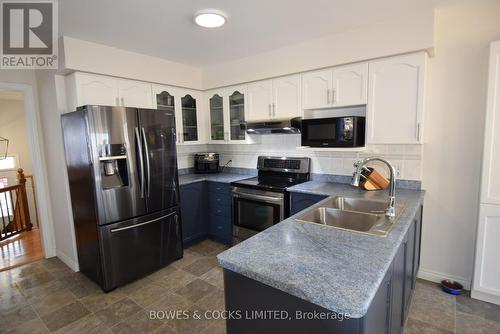 605 Fortye Drive, Peterborough (Otonabee), ON - Indoor Photo Showing Kitchen With Double Sink