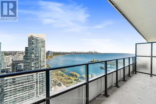 2806 - 20 Shore Breeze Drive, Toronto, ON - Outdoor With Body Of Water With Balcony With View With Exterior