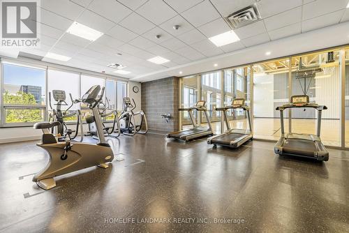 809 - 360 Square One Drive, Mississauga, ON - Indoor Photo Showing Gym Room