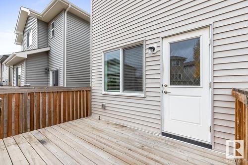 8538 Cushing Pl Sw, Edmonton, AB - Outdoor With Deck Patio Veranda With Exterior