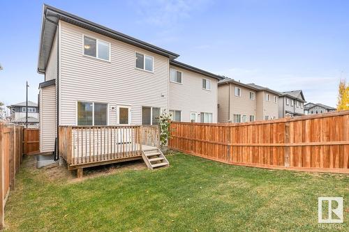 8538 Cushing Pl Sw, Edmonton, AB - Outdoor With Deck Patio Veranda With Exterior