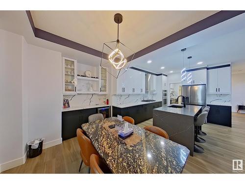 5806 Peltier Close, Beaumont, AB - Indoor Photo Showing Dining Room