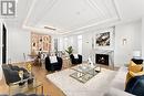 17 Waring Court, Toronto, ON  - Indoor Photo Showing Living Room With Fireplace 