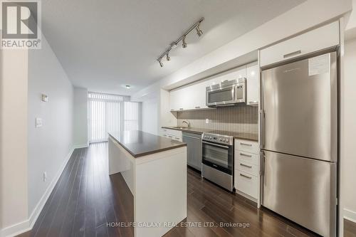 501 - 295 Adelaide Street, Toronto, ON - Indoor Photo Showing Kitchen With Stainless Steel Kitchen