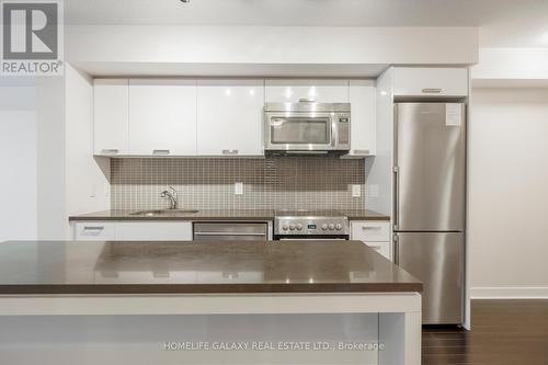 501 - 295 Adelaide Street, Toronto, ON - Indoor Photo Showing Kitchen With Stainless Steel Kitchen With Upgraded Kitchen