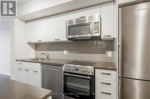 501 - 295 Adelaide Street, Toronto, ON - Indoor Photo Showing Kitchen With Stainless Steel Kitchen With Upgraded Kitchen