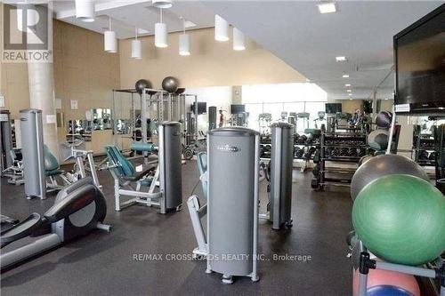 1605 - 25 Capreol Court, Toronto, ON - Indoor Photo Showing Gym Room