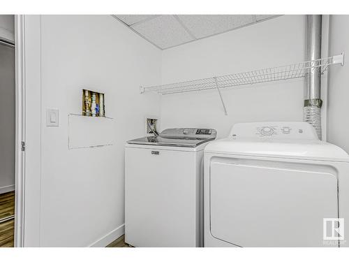 #216 261 Youville E Nw, Edmonton, AB - Indoor Photo Showing Laundry Room