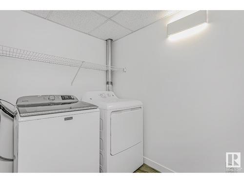 #216 261 Youville E Nw, Edmonton, AB - Indoor Photo Showing Laundry Room