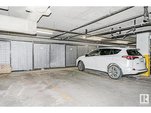 #216 261 Youville E Nw, Edmonton, AB - Indoor Photo Showing Garage