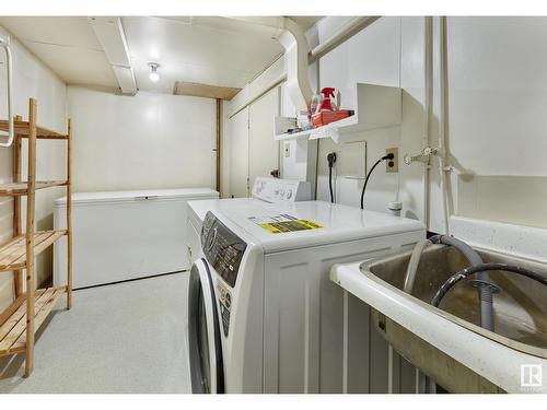 11689 72 Av Nw, Edmonton, AB - Indoor Photo Showing Laundry Room