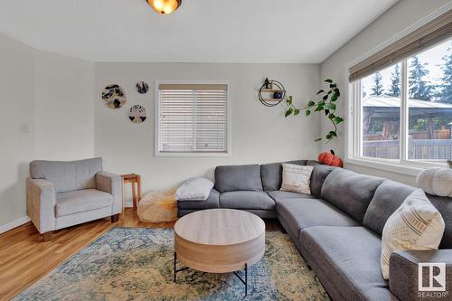 716 78 St Sw, Edmonton, AB - Indoor Photo Showing Living Room