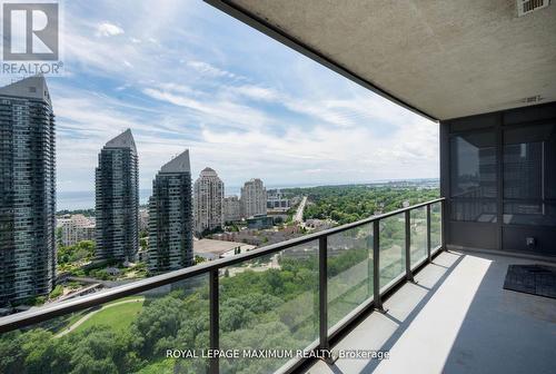 2310 - 36 Park Lawn Road, Toronto, ON - Outdoor With Balcony With View With Exterior