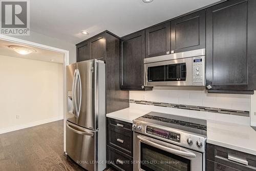 2102 - 2170 Marine Drive, Oakville, ON - Indoor Photo Showing Kitchen With Stainless Steel Kitchen