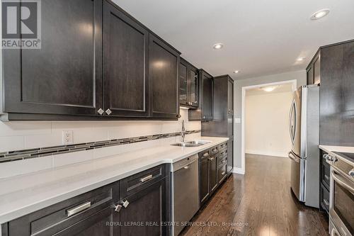 2102 - 2170 Marine Drive, Oakville, ON - Indoor Photo Showing Kitchen With Stainless Steel Kitchen With Double Sink