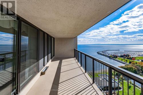 2102 - 2170 Marine Drive, Oakville, ON - Outdoor With Body Of Water With Balcony With View With Exterior