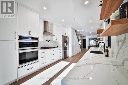 54 Batavia Avenue, Toronto, ON - Indoor Photo Showing Kitchen With Upgraded Kitchen