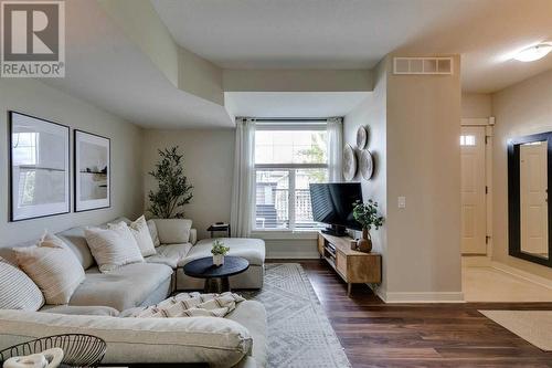 134 West Springs Road Sw, Calgary, AB - Indoor Photo Showing Living Room