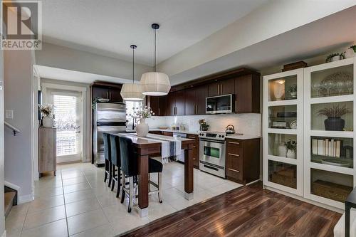 134 West Springs Road Sw, Calgary, AB - Indoor Photo Showing Kitchen