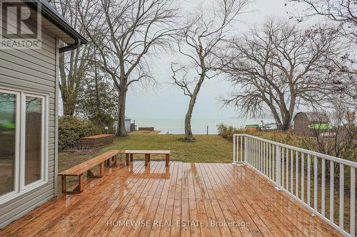 128 Moores Beach Road, Georgina, ON - Outdoor With Deck Patio Veranda