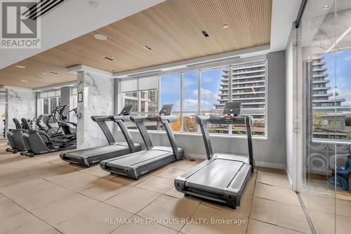 415 - 65 Annie Craig Drive, Toronto, ON - Indoor Photo Showing Gym Room