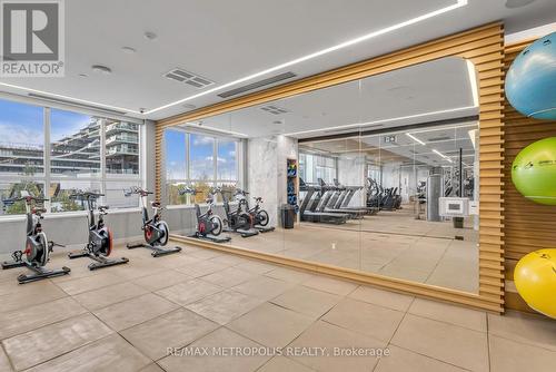 415 - 65 Annie Craig Drive, Toronto, ON - Indoor Photo Showing Gym Room